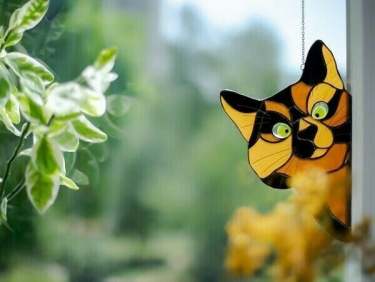Glosrity Peeking Cat
